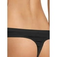 thumbnail image 3 of Hanes Ultimate Women's Breathable Comfort Flex Fit Thong, 4-pack, 3 of 9