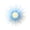 blue, teal, turquoise, variant on Ardeola - Medusa Turquoise - 16 in Contemporary Shades of Blue / Teal Wall Clock, Silent