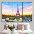 thumbnail image 2 of Cityscape Wall Art, France Canvas Art, Landmark Printed, Eiffel Tower Artwork, Sunset Artwork, Travel Artwork, View Canvas Art, Canvas Wall Decor - Black Framed, 2 of 9