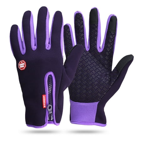 Winter Warm Soft Gloves Touch Screen Gloves Winter Sports Texting Fleece Gloves Running Hiking Skiing Mountaineering Cycling (Best Fleece For Skiing)
