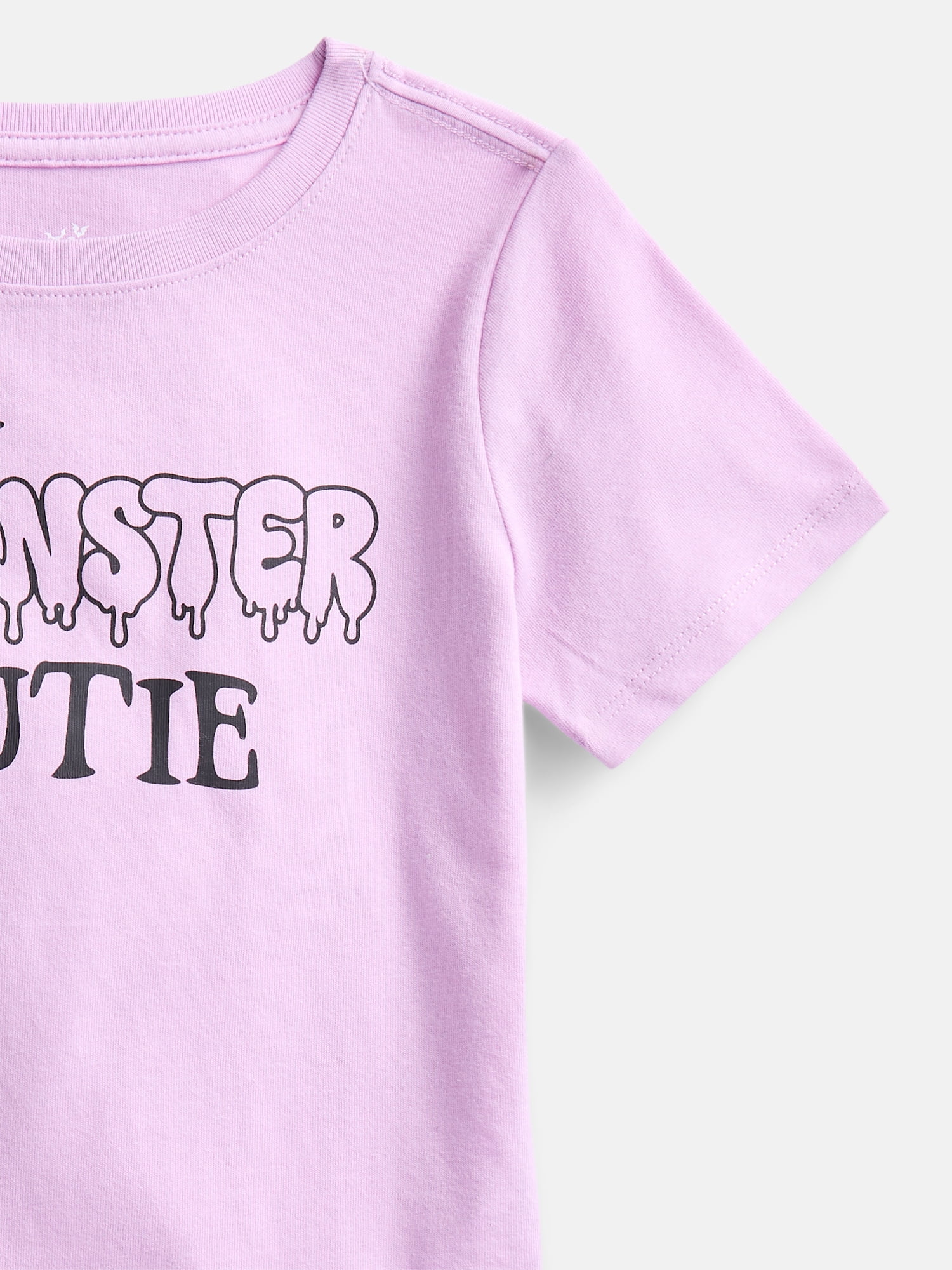 Halloween Toddler Girls Graphic Tee with Short Sleeves from Way to Celebrate, Sizes 12M-5T