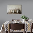 thumbnail image 3 of Rustic Farmhouse Kitchen Wall Art, Vintage Mason Jar and Wildflower Canvas Prints, Country Kitchen Wall Decor for Dining Room, Living Room, Restaurant and Home, 3 of 5