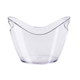 thumbnail image 1 of Cubo De Hielo De Plástico Transparente, Soporte De Almacenamiento De 4L Para Vino, Champán Y Botellas De Cerveza Vogacara HA036364-00, 1 of 6