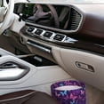 thumbnail image 7 of Easygdp Bright Purple Butterflies Car Trash Can Garbage Car Accessories Trash Can Car Waste Bin for for Driver and Passenger Any Vehicle, 7 of 7