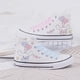 thumbnail image 1 of 2024 nuevos zapatos de lona de oso de fresa de punto de primavera y verano para niñas estudiantes lindos zapatos deportivos de oso tendencia de otoño, 1 of 5