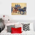 thumbnail image 5 of COMIO M17 Vintage Newmann The Great Blindfold Drive Magic Magician Poster Re-Print, 5 of 5