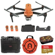 Autel Robotics Evo II V3 Dual 640T RTK Rugged Thermal Drone Bundle with 128GB microSD Card, Anti-Collision Light, Landing Pad