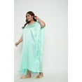 thumbnail image 4 of Oussum Plus Size Embroidered Kaftan Dresses for Women Long Solid Caftan Dress, 4 of 8