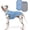 1# 2Pack (Light Blue+Grey), variant on KYEESE 2 Pack Dog Shirts, Quick Dry Soft T-Shirt for Small Medium and Large Dogs, Green+Grey, L