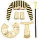 thumbnail image 1 of KAKOWELY 1 juego de disfraz de faraón para actuación, juego de rol, faraón egipcio, accesorio de imitación, cosplay para fiesta, disfraz de faraón egipcio para fiesta de cosplay., 1 of 5