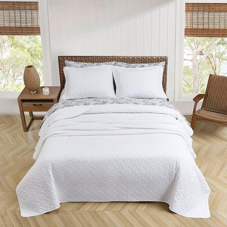Bedding Set Tommy Bahama White Quilt Tommy Bahama Chevron White