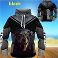 thumbnail image 2 of Sudadera con capucha con estampado 3D de animales y perro rottweiler divertido para hombre, sudaderas informales, sudaderas holgadas de gran tamaño, sudaderas con capucha para hombre, camisetas de cal, 2 of 4