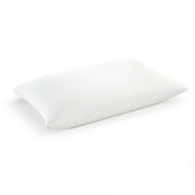 SensorPEDIC Jumbo Bed Pillow-White, Luxurious Soft Fabric, Unique 3D Embossed Sensosoft Design,Ventilated Icool Technology Infused, Hypoallergenic Freshfill Fiber Filled, Jumbo, 28"L X 20"W.