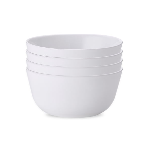 Corelle Winter Frost White 12 oz Glass Rice Bowl (Set of 4)