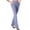 Purple, variant on Flare Sweatpants Women Dress Pants Women High Waisted Leg Work Pants Stretch Office Casual Pants Boot Cut Elastic Waist Pull on Work Trousers Womens Unniform Pants S-115 Blue L