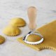 thumbnail image 2 of Ravioli Maker Cutter Stamp Set - 2 Pieces Square Round Ravioli Mold, Pasta Maker Mold with Wooden Handle and Fluted Edge, 2 of 5