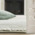 thumbnail image 4 of SAFAVIEH Revive Geordie Abstract Polyester Area Rug, Sage/Ivory, 6'7" x 6'7" Round, 4 of 7