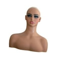 thumbnail image 4 of Modelo de peluca de maniquí femenino, modelo de exhibición de peluca de cabeza, modelo de exhibición de cabeza de maniquí para pendientes, 4 of 10