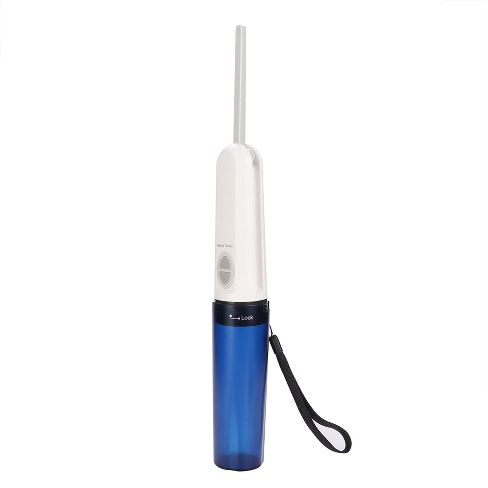 BIMZUC Handheld Travel Electric Bidet, Portable Silicone Woman Bidet Sprayer with USB Charging (Blue) - 14.2 inches / 36 cm