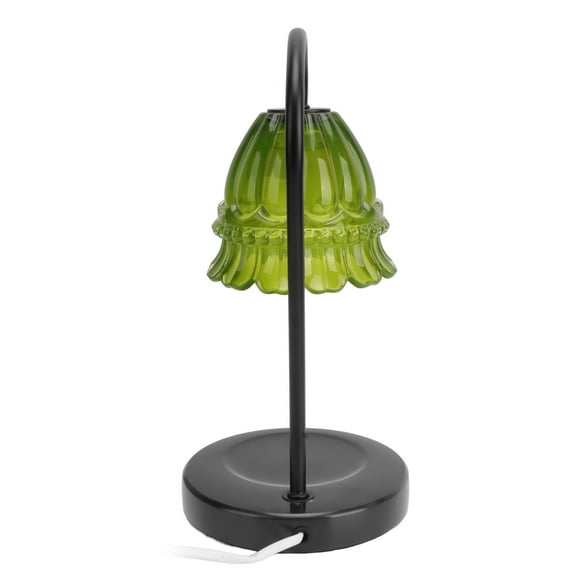 Candle Warmer Lamp, US 110-240V Marble Glass Dimmable Melting Wax Lamp For Bedroom