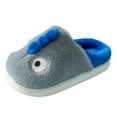 thumbnail image 1 of Children's Winter Warm Home Warm Slippers 3D Cartoon Meng Meng Anmial Children Home Slippers, 1 of 6