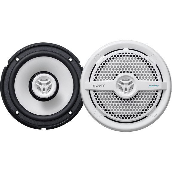 Sony XS-MP1621 6.5 in (16 cm) 2-Way Coaxial Marine Speaker (Pair)