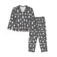 thumbnail image 1 of Balery Lovely Penguin Conjunto de Pijama con Estampado para Mujer, Conjunto de Dos Piezas con Manga Larga, Ropa de Dormir Suave con Bolsillos, Pijamas Cómodos-X-Large, 1 of 7