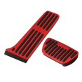 thumbnail image 4 of Almohadillas de cubierta de pedal de embrague de acelerador de aluminio para RAV4 2019 2020 accesorios de coche rojo Soledad pedales de coche, 4 of 9