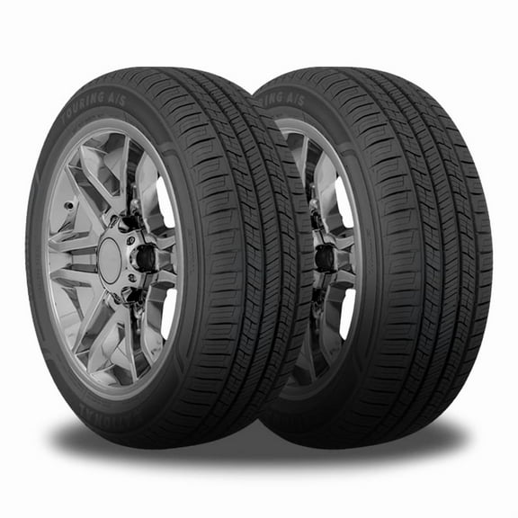2 National Touring A/S 205/65R16 95H All Season Touring 480AA 60K Mi Warranty NLR54 / 205/65/16 / 2056516