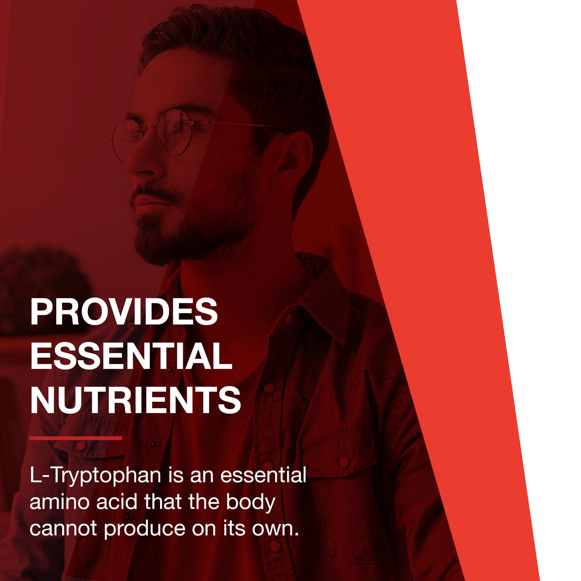 Protocol for Life Balance L-Tryptophan 500 mg - 120 Veg Caps