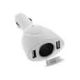 thumbnail image 3 of Car Charger Socket Splitter Power Adapter 2-Port USB Strip Plug-in G9Q for Alcatel Tru - Amazon Fire Kids Edition, Kindle - iPad 2 3 - ASUS Google Nexus 2 7 - Barnes & Noble NOOK Color HD HD+, 3 of 4