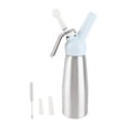 thumbnail image 2 of Dispensador de Crema Batida, Batidor de Nata Portátil, Postres de Café para El Hogar, Cocina, Bar, Aluminio de, 500ml, 2 of 7