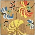 thumbnail image 5 of SAFAVIEH Soho Brooke Floral Wool Area Rug, Brown/Multi, 3'6" x 5'6", 5 of 9
