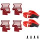 thumbnail image 1 of Base de fijación para soporte de batería XTR 8S 4WD 1/6, adhesivo de nailon, rojo, 1 of 5