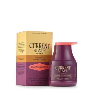 Current State Vitamin C Super Greens Brightening Serum, for Dark Spots, Skincare, 1 fl oz