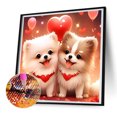 thumbnail image 4 of 5D DIY Lindo Cachorro Pomerania Kit 30x30cm (x726), 4 of 9