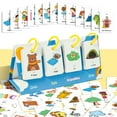 thumbnail image 4 of Bwiyojiz Count 78pcs Educational Toys Reading Flashcards 78 Flash Cards Sentence Building Learning Charts Classroom Activity Phrase Training Table Chart Toy, Gifts for Family, 4 of 6