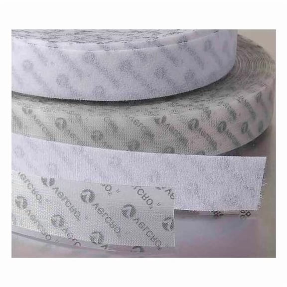 Velcro Brand Hook-and-Loop Fastener, Clear, Roll 200C72172