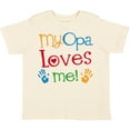 thumbnail image 3 of Inktastic My Opa Loves Me Boys or Girls Toddler T-Shirt, 3 of 5