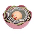 thumbnail image 4 of Tazas de construcción para bebés, juguetes con forma de tazón, tazas apilables, juguetes educativos tempranos para el baño para bebés y niños pequeños, 4 of 14