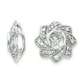 thumbnail image 1 of 14K White Gold Diamond Earring Jacket, 1 of 2