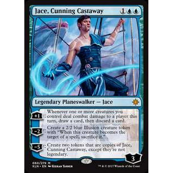 MtG Ixalan Mythic Rare Jace, Cunning Castaway #60