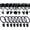 Black, variant on 16 Pack Curtain Rings with Clips, Window Clip Rings Curtain Hooks Hangers Clip Rings for Hanging Drapery Drapes Bows, Mini 1 Inch Diameter, Fits up to 5/8" Rod, Bronze