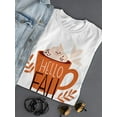 thumbnail image 3 of Hello Fall Mug T-Shirt Women -SPIdeals Designs, Female 5X-Large, 3 of 4