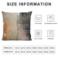 thumbnail image 5 of Shiartex Abstract Throw Pillow Covers, Modern Abstract Art Cushion Case for Home Living Room Decor,Retro Brown Pattern Decorative Throw Cushion Case White, 5 of 5