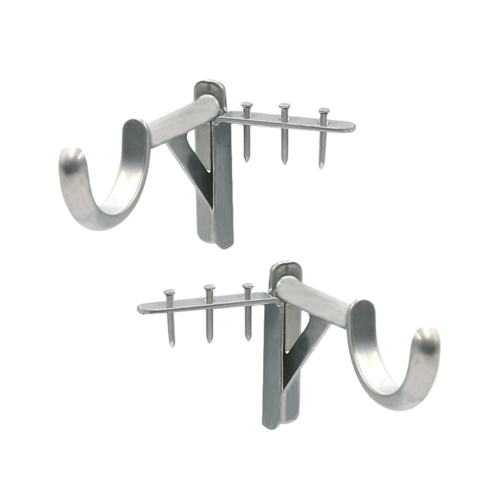 Holder Set Curtain Rod Bracket Indoor Wall Bracket Hook Walmartcom Walmartcom Holder Set Curtain Rod Bracket Indoor Wall Bracket Hook Walmartcom Walmartcom