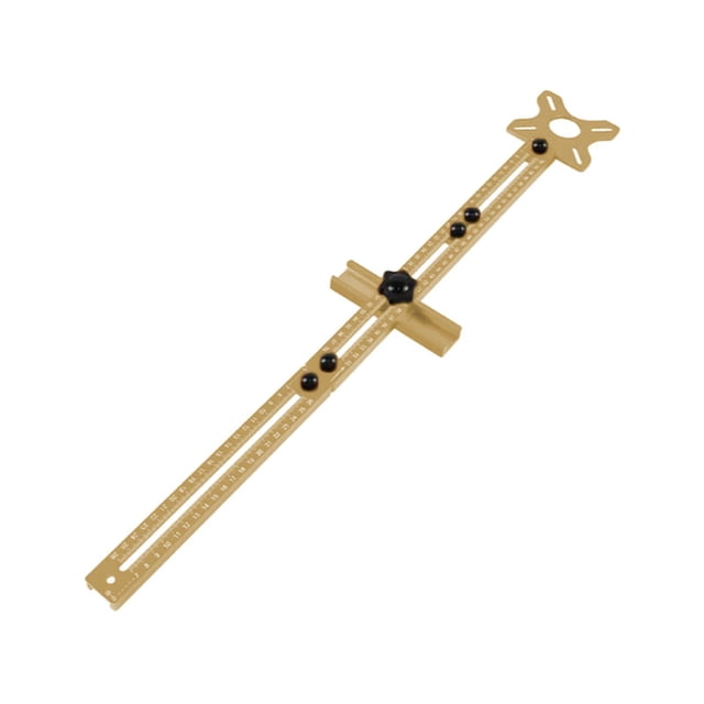 S SERENABLE Support de Rainure de Fraisage pour Roulette Gabarit de Coupe Cercle Portable Multifonctionnel Style C