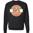thumbnail image 2 of Inktastic Genuine Opa Adult Sweatshirt, 2 of 4