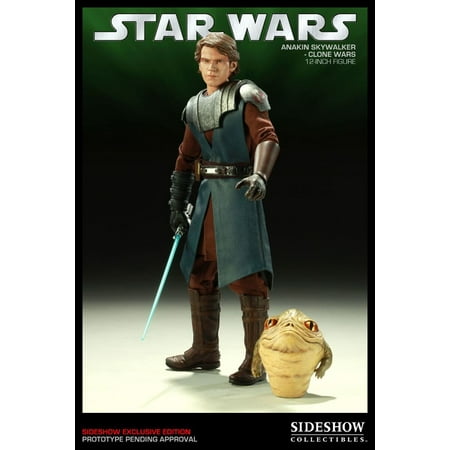 Sideshow Collectibles Star Wars Deluxe 12 Inch Action Figure Clone Wars Anakin Skywalker