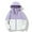 Purple, variant on ​Women's Hooded Jacket - Windproof High Collar Multi-Pocket Zip-Up Utility Outerwear​